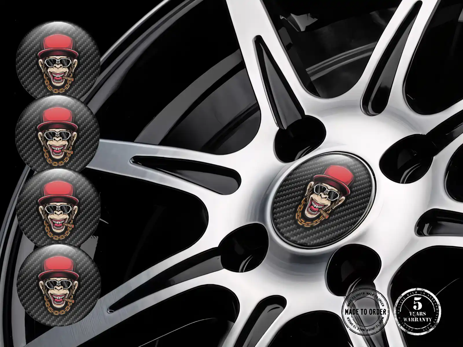 Domed Sticker Logo Limited Rocket-Powered Dynamics 